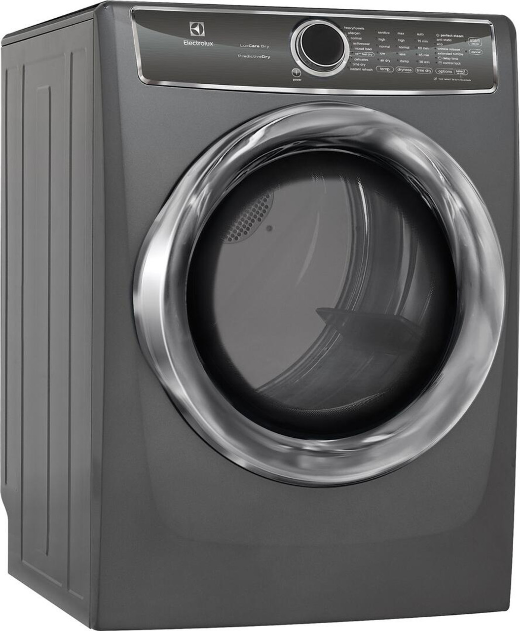 Electrolux Laundry 8.0 Cu. Ft. Titanium Front Load Electric Dryer EFME627UTT