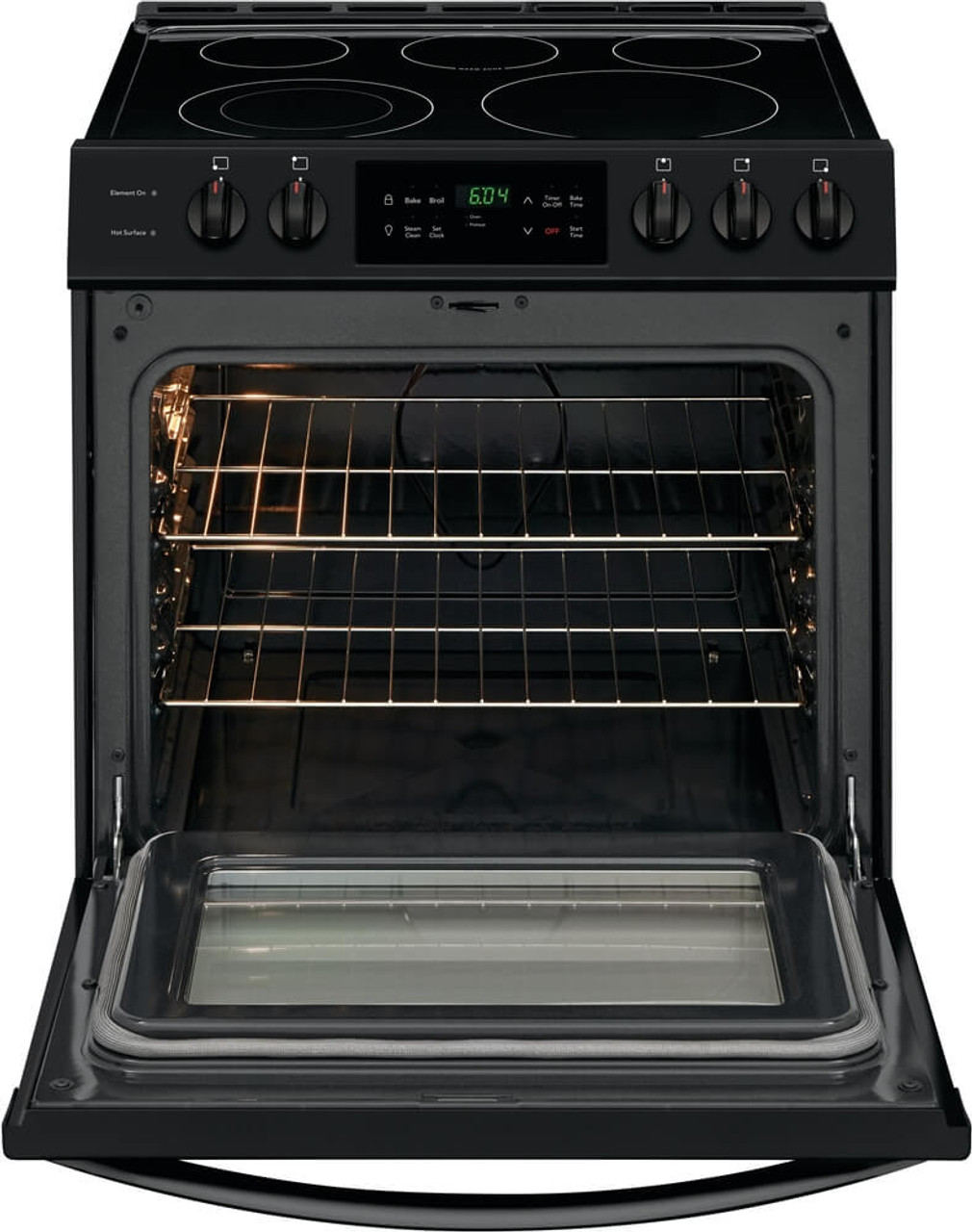 Frigidaire® 5.0 Cu. Ft. EasyCare™ Stainless Steel Smoothtop Slide-In Electric  Range LFEH3054UF