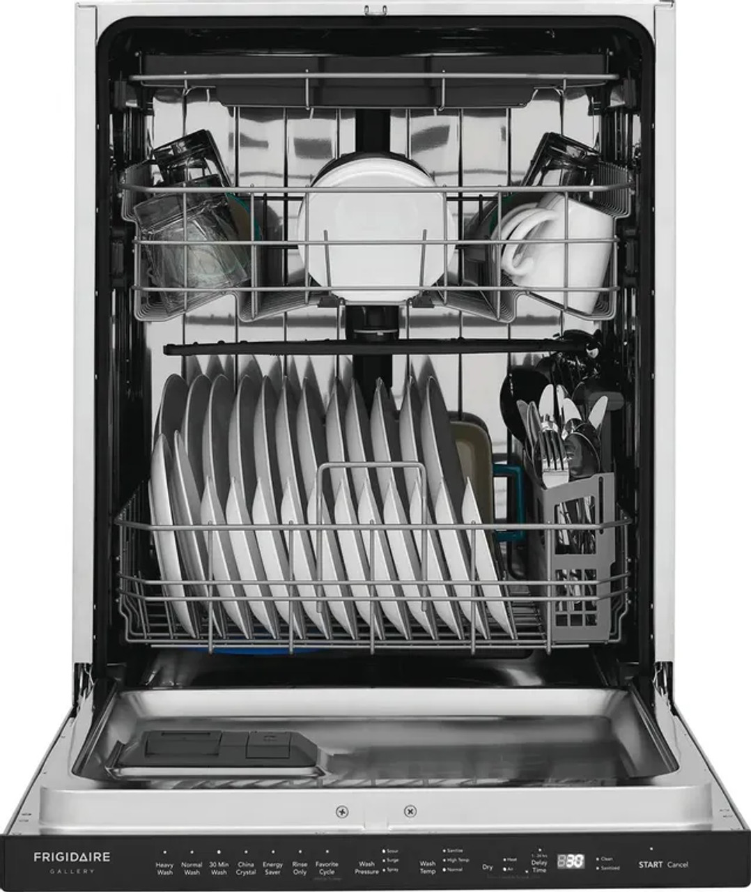 Frigidaire 24 Built-In Bar Handle Dishwasher with EvenDry in Stainless  Steel