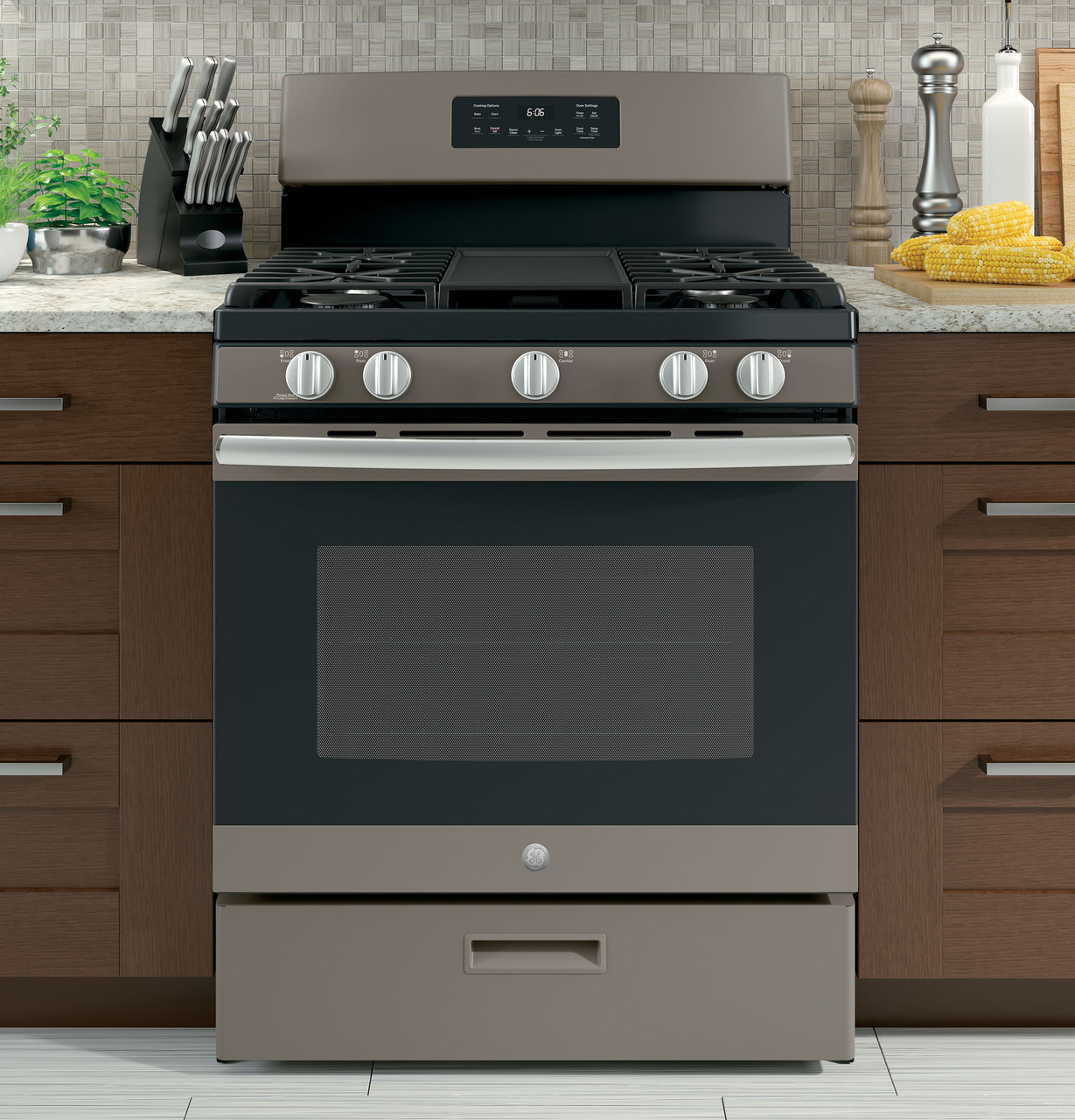 ge slate gas range