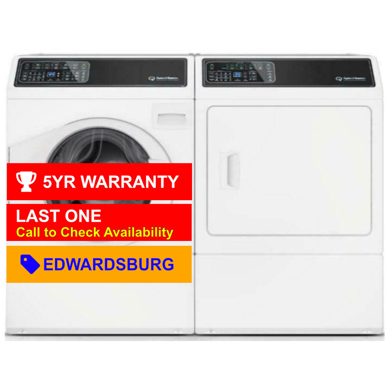 Speed Queen 3.48 Cu. ft. White Front Load Washer, FF7005WN