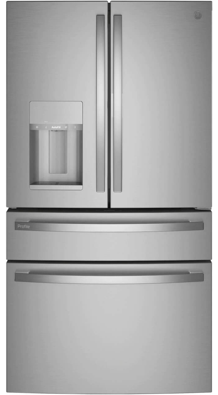 GE Profile™ Scratch & Dent 27.6 Cu. Ft. 4-Door Stainless Steel French Door  Smart