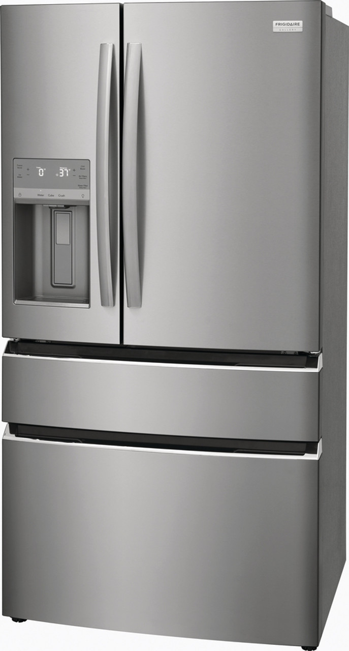 Frigidaire Gallery® Scratch & Dent 21.5 Cu. Ft. Smudgeproof® Stainless  Steel Counter Depth French Door Refrigerator GRMC2273CF