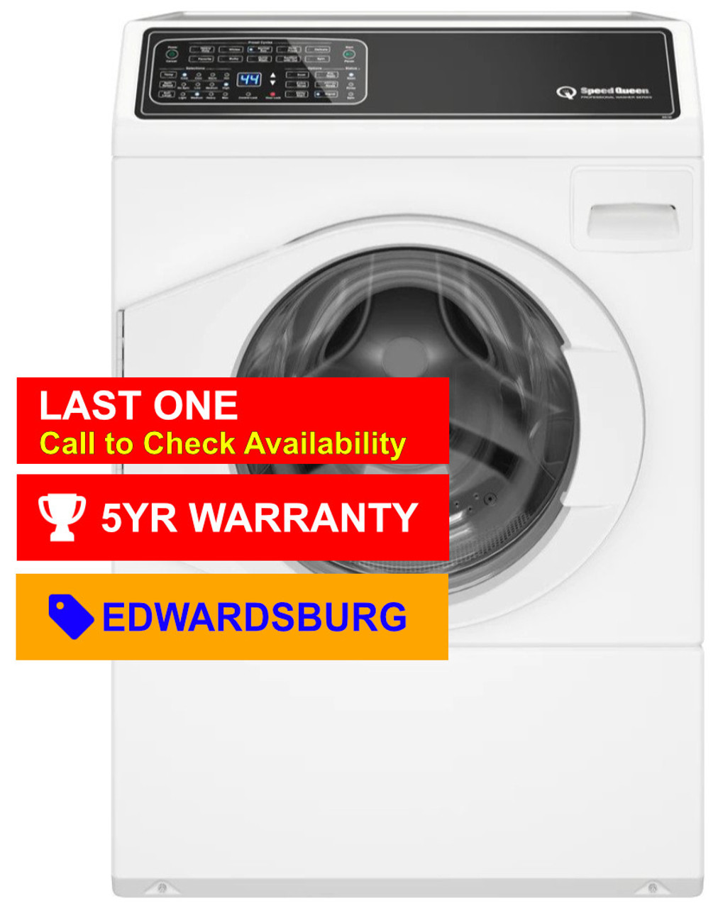 Speed Queen 3.48 Cu. ft. White Front Load Washer, FF7005WN