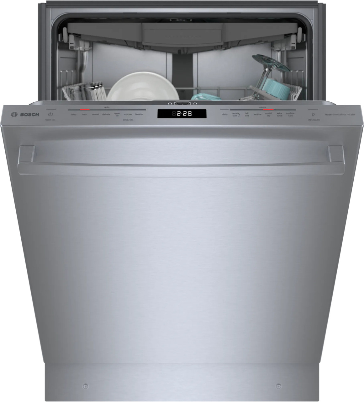 Bosch 800 Series Dishwasher 24'' Stainless Steel Shx78b75uc