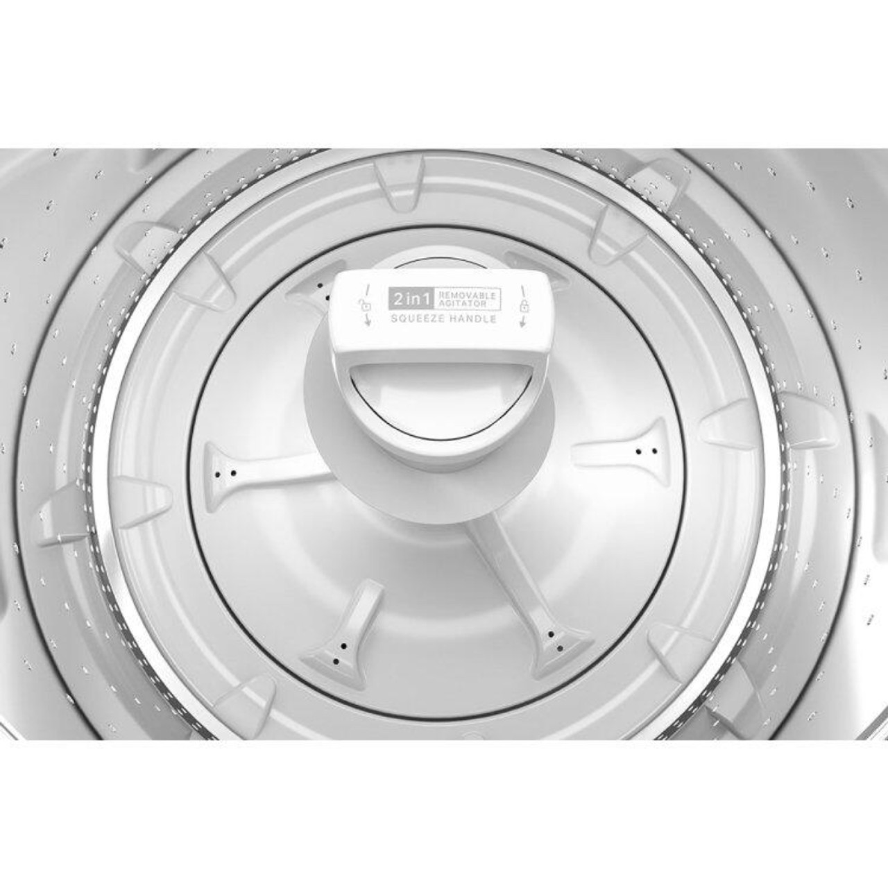 Whirlpool® 3.9 Cu. Ft. White Stainless Steel Wash Tub Top Load Washer with  Extra Rinse Option WTW4957PW