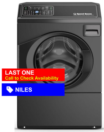 Speed Queen® FF7 3.5 Cu. Ft. Matte Black Front Load Washer with 5 Year Warranty FF7009BN