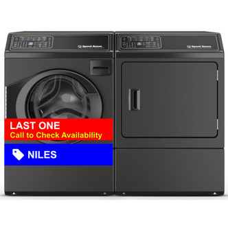 Speed Queen® 3.5 Cu. Ft. Front Load Washer & 7.0 Cu. Ft. Electric Dryer with 5 Year Warranty FF7009BN / DF7004BE