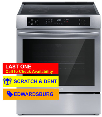 Frigidaire® Scratch & Dent 5.4 Cu. Ft. Stainless Steel Induction Range with Air Fry FCFI3083AS