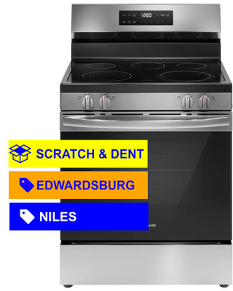 Frigidaire® Scratch & Dent 5.3 Cu. Ft. Self Cleaning Stainless Steel Electric Range FCRE3062AS
