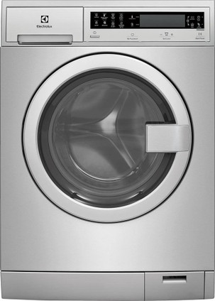 Electrolux Laundry 2.4 Cu. Ft. Stainless Steel Front Load Compact Washer EFLS210TIS