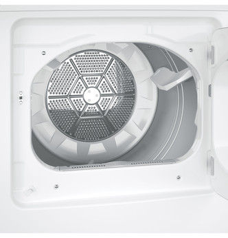 Hotpoint® 6.2 Cu. Ft. White Front Load Electric Dryer HTX24EASKWS