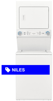 Frigidaire® 3.9 Cu. Ft. Washer, 5.6 Cu. Ft. Electric Dryer Laundry Center FLCE7522AW