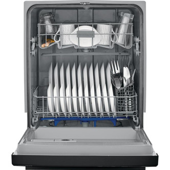 Frigidaire® 24" Built-In Front Control Black Dishwasher FFCD2418UB