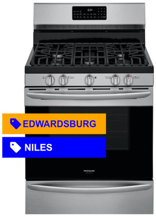 Frigidaire Gallery® 5.0 Cu. Ft. Stainless Steel Freestanding Gas Convection Range with Air Fry GCRG3060AF