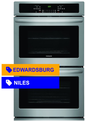 Frigidaire 30" Self-Cleaning Stainless Steel Double Electric Wall Oven LFET3026TF