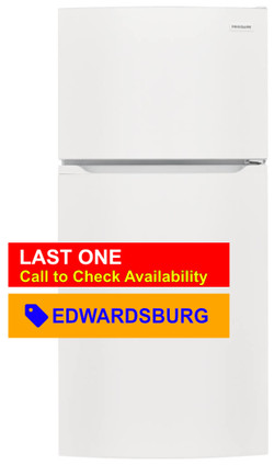 Frigidaire® 13.9 Cu. Ft. White Top Freezer Refrigerator FFHT1425VW
