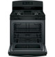 GE® Scratch & Dent 4.8 Cu. Ft. 4 Sealed Burner Black Gas Range JGBS60DEKBB
