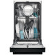 Frigidaire® Scratch & Dent 18" Built-In Front Control Quiet Black Dishwasher FFBD1831UB