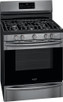 Frigidaire Gallery® 30" 5.0 Cu. Ft. Black Stainless Steel Self Cleaning Gas Range with Air Fry GCRG3060AD