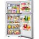 LG 20.2 Cu. Ft. Stainless Steel Top Freezer Refrigerator LTCS20030S