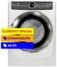 Electrolux Laundry 8.0 Cu. Ft. Island White Front Load Electric Dryer EFME527UIW