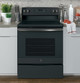 GE® 5.3 Cu. Ft. Self Cleaning Smoothtop Electric Range in Black Slate  JB645FKDS