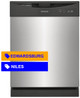 Frigidaire® 24" Built-In Front Control Stainless Steel  Dishwasher FDPC4221AS