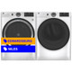 GE® 4.8 cu. ft. Front Load Washer & 7.8 cu. ft. Electric Dryer White Laundry Pair GFW550SSNWW / GFD55ESSNWW