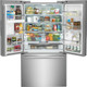 Frigidaire Gallery® Scratch & Dent 28.8 Cu. Ft. Smudge-Proof® Stainless Steel French Door Refrigerator GRFN2853AF