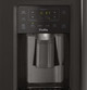 GE Profile™ Scratch & Dent 25.3 Cu. Ft. Black Stainless Steel Side-by-Side Refrigerator PSE25KBLTS