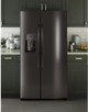 GE Profile™ 25.3 Cu. Ft. Black Stainless Steel Side-by-Side Refrigerator PSE25KBLTS