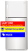 Frigidaire Scratch & Dent 20.5 Cu. Ft. White Top Freezer Refrigerator with LED Lighting FRTD2021AW