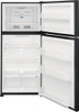 Frigidaire® Scratch & Dent 20.0 Cu. Ft. Black Top Freezer Refrigerator FFTR2045VB