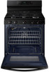 Samsung 6.0 Cu. Ft. Self Cleaning Smart Gas Black Range with Air Fry NX60A6511SB