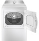 GE Profile™ Scratch & Dent 7.4 Cu. Ft. White Front Load Electric Dryer PTD60EBSRWS