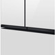 Samsung Bespoke 30 Cu. Ft. White Glass French Door Refrigerator RF30BB6900AW