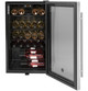 GE® Scratch & Dent 19" Scratch & Dent Freestanding 4.1 Cu. Ft. Stainless Steel Single Zone 30 Bottle Wine Cooler GWS04HAESS