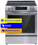 Frigidaire® Scratch & Dent 5.3 Cu. Ft. Stainless Steel Smoothtop Electric Convection Slide-In Range FCFE3083AS