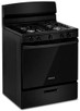 Amana® 5.0 Cu. Ft. Black Gas Range with Temp Assure Cooking System AGR4203MNB