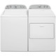 Whirlpool® 3.9 Cu. Ft. White Stainless Steel Wash Tub Top Load Washer with Extra Rinse Option WTW4957PW
