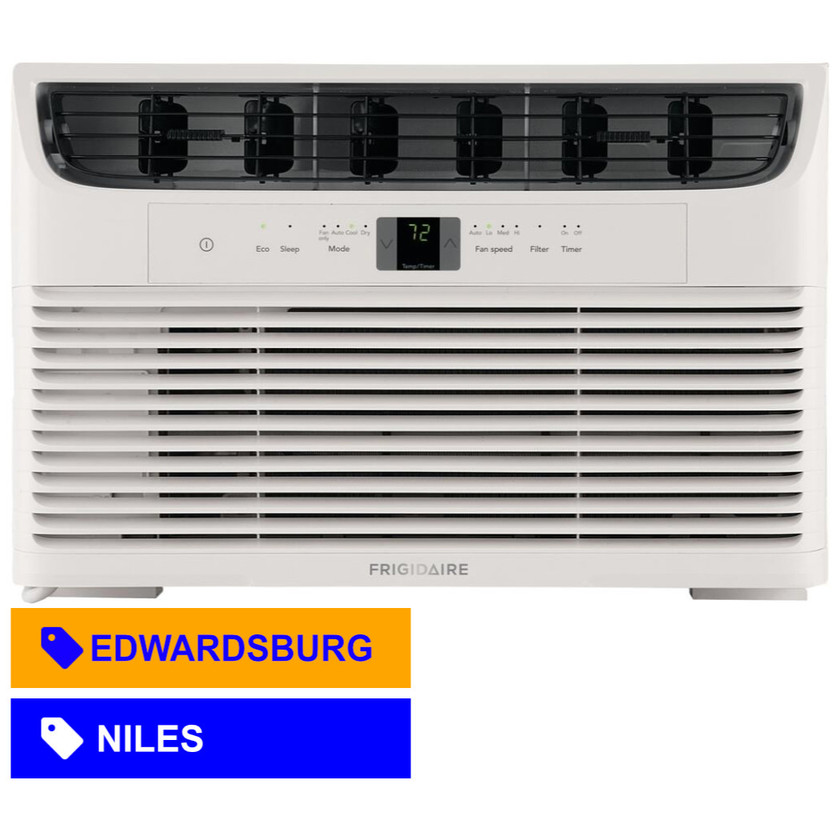 Frigidaire® 10,000 BTU's White Window Mount Air Conditioner FFRA102WA1