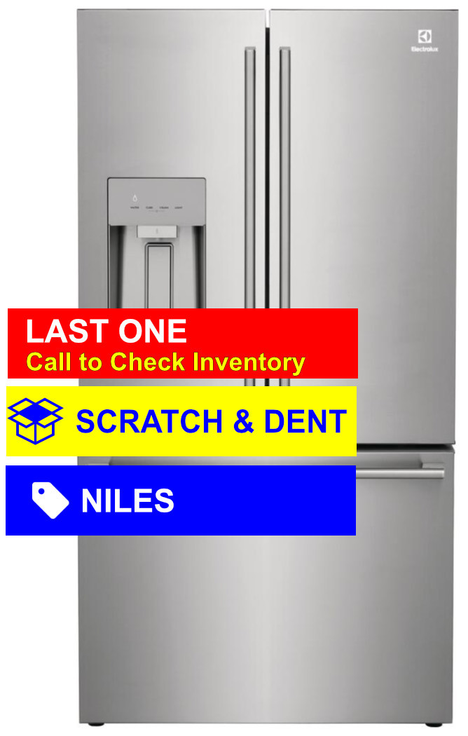 Electrolux Scratch & Dent 22.6 Cu. Ft. Stainless Steel Counter Depth French Door Refrigerator ERFC2393AS