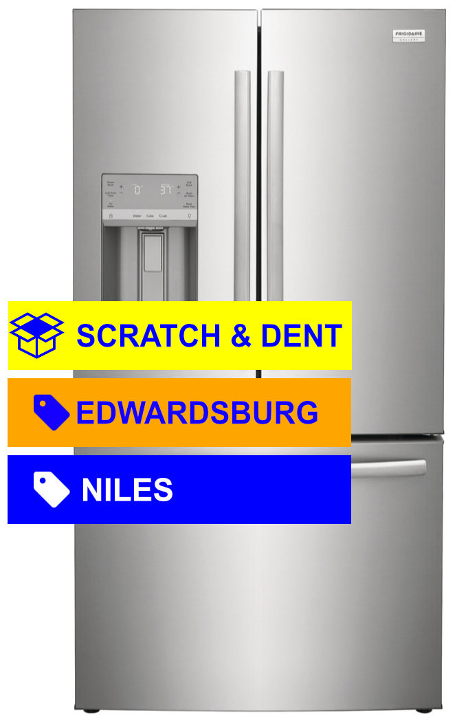 Frigidaire Gallery® Scratch & Dent 27.8 Cu. Ft. Smudge-Proof® Steel French Door Refrigerator GRFS2853AF