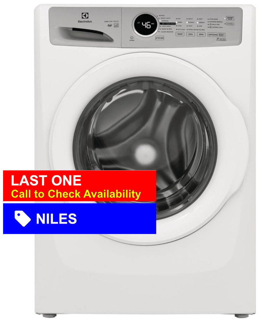 Electrolux 4.4 Cu. Ft. White Front Load Washer ELFW7337AW