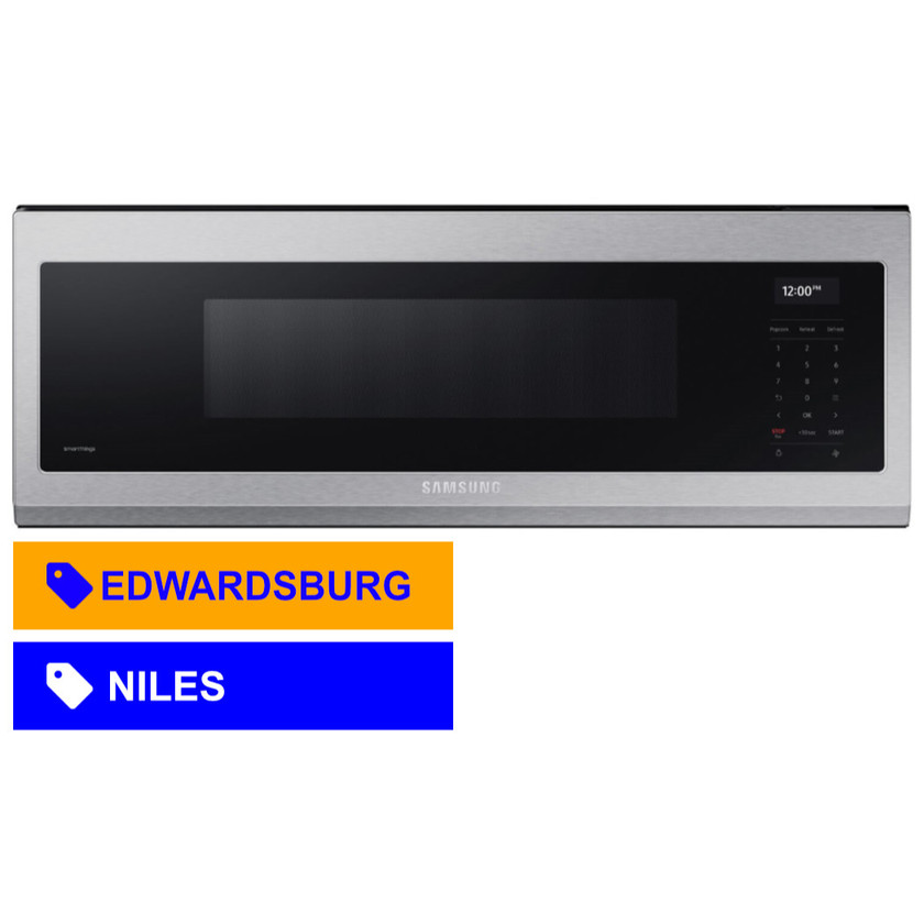 Samsung 1.1 Cu. Ft. Fingerprint Resistant Stainless Steel Over The Range Microwave ME11A7710DS