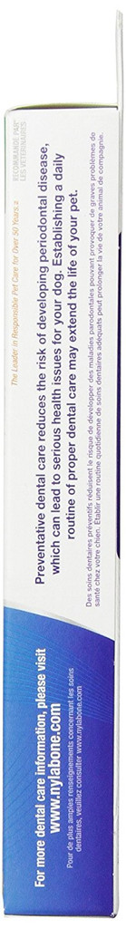 Nylabone Advanced Oral Care Natural Toothpaste  Peanut Butter Flavor 2.5 ounce