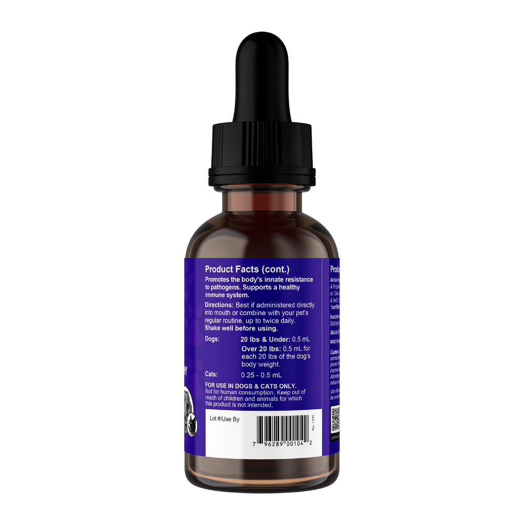 Animal Essentials Super Immune 1-Ounce Immune System Support For Dogs and Cats