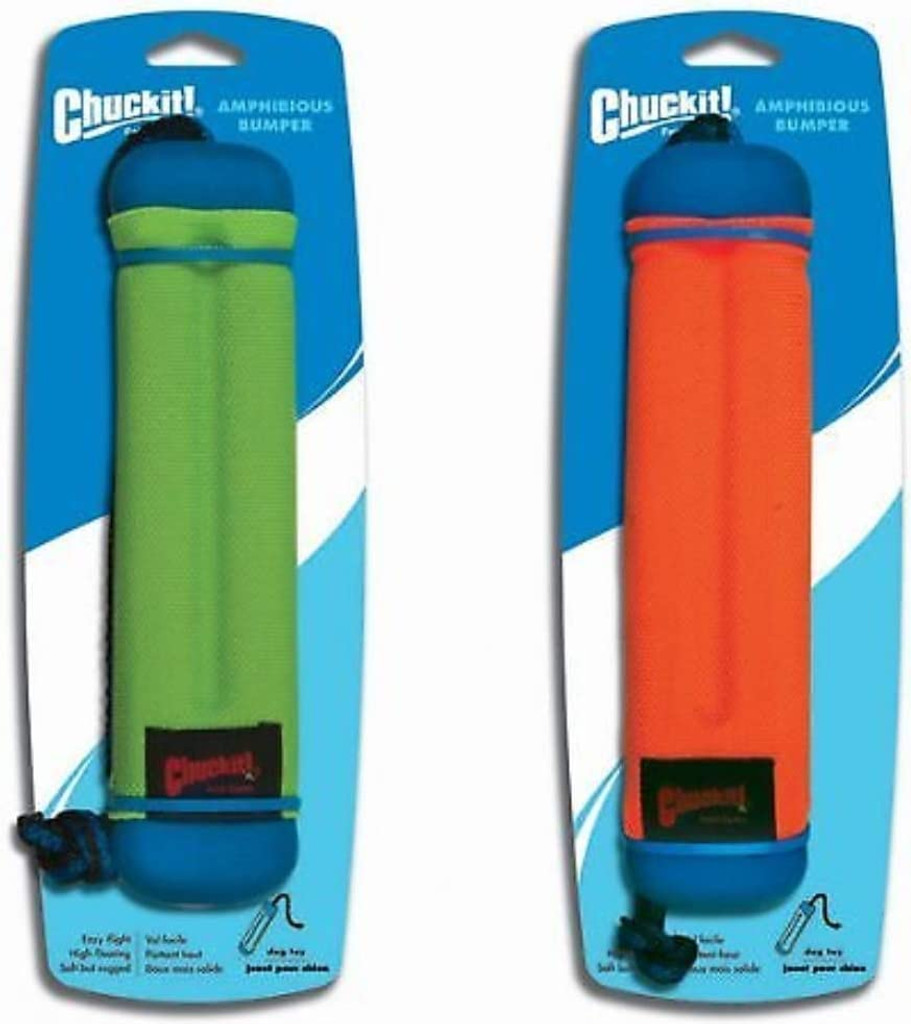 Chuckit! Canine Hardware AMPHIBIOUS BUMPER Floating Dog Fetch Toy SMALL