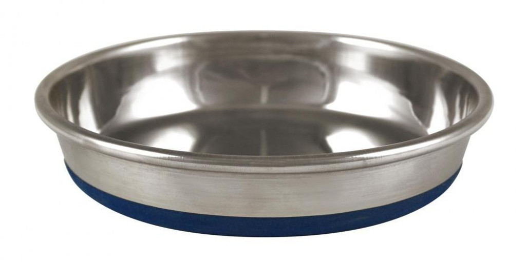 OurPets Durapet NO SKID Stainless Steel Food and Water CAT Bowl 6 ounce